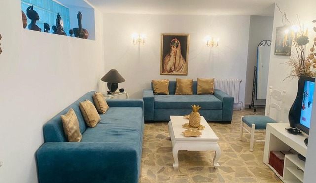 Maison bleue