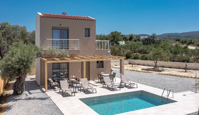 Meli & Gio 1 villa,private pool, near tavern,Rethymno