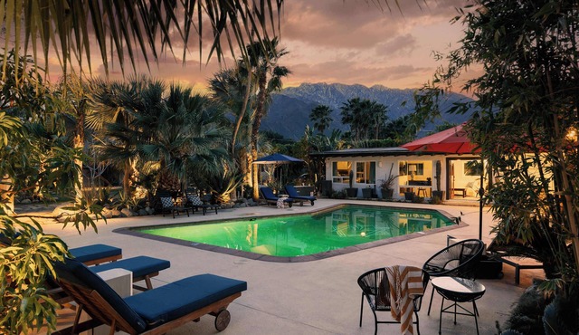 Monkey Manor - Pool, Sauna, Mtn Views, Lush Garden in Palm Springs