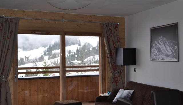 New apartment on the slopes, 2 bedrooms, sleeps 6 - 4* in Les Avanchers-Valmorel