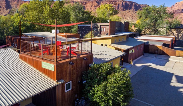 New Listing! Moab Group Retreat | 4 Private Units | Downtown Location in Moab