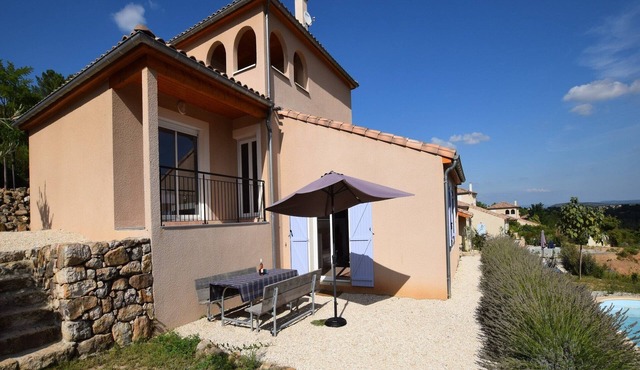 Peaceful Villa in Joyeuse in Joyeuse