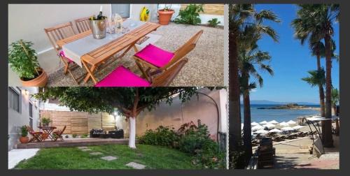 Philoxenia! Beachfront House with Garden on the Sand