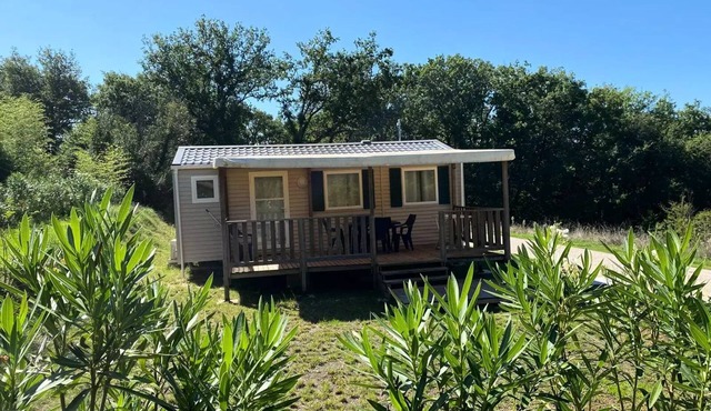 Premium Mobile Home - 2 bedrooms (Max. 4 adults + 1 child), optional air conditioning for 4 to 5 people - 4 people included in the rate in Montricoux