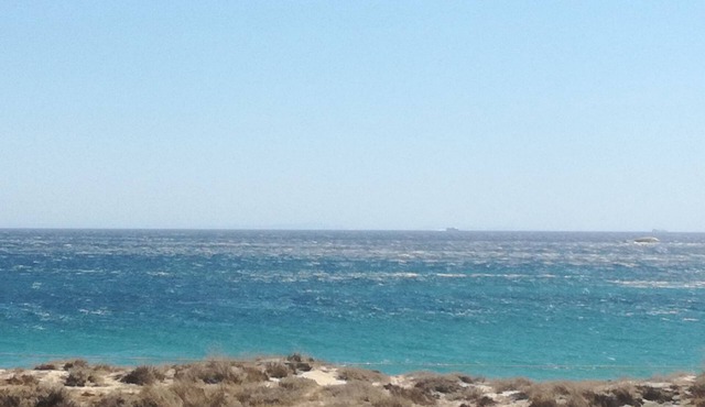 Romantic studio B with sea view - It's upstairs, 2 min. from Plaka beach, Naxos in Naxos