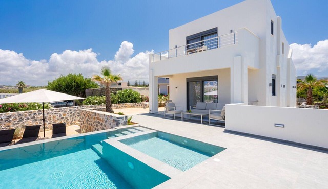Seaside Villa with Heated Pool, By Hellocrete