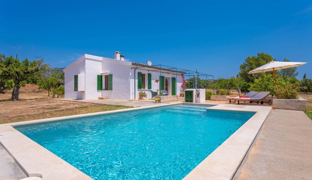 SES PLANES (CA NA FAUSTINA) - Villa with private pool in SELVA. Free WiFi in Selva