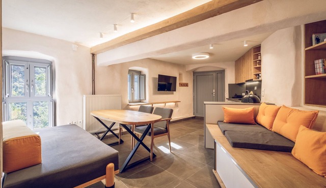 Stone Cave Residence in Historic Lagadia