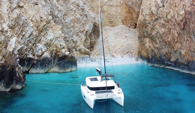 Sun-Kissed Sailing Adventure in Islas Cícladas, Mykonos