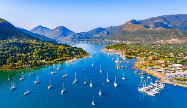 Sun-Kissed Sailing Adventure in the Ionian Islands in Vlicho