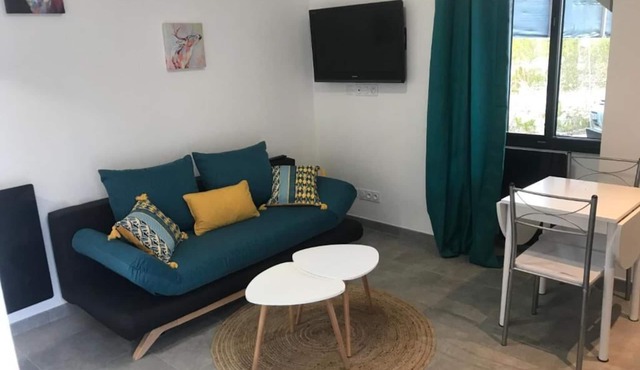 Super Studio Refait à Neuf Avec Terrasse +jardin in Figeac