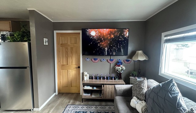 Unique 1 bedroom custom remodeled low energy foot print unit in private complex. in Anchorage