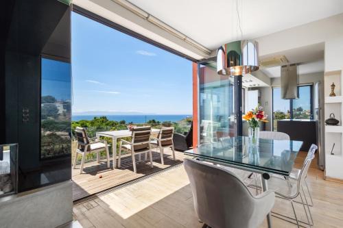 Villa Panorama Kalathas - 4 Bedrooms Near beach