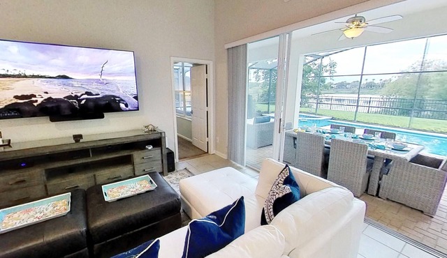 Windsor Hills 2nd Premium 5/5 Lake View Home w/South Pool-Near Disney in Kissimmee