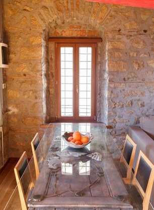 Cottage House in Traditional Greek Village