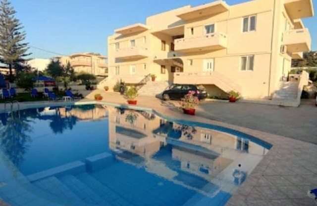 Litinas Apartment 12 with pool & balcony with side pool view