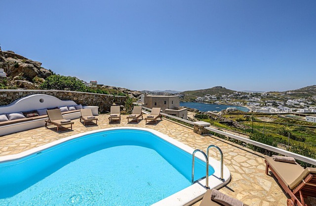 R 361 Luxury Villa with Private Pool and Stunning Sea Views in Psarrou