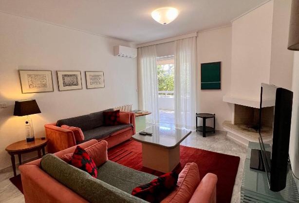 Red Apartment wt Indoor Parking near Marousi Hospitals, by PromosHomes