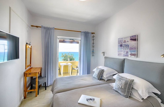 Vistonia Studio 7 - direkt am Strand mit Meerblick