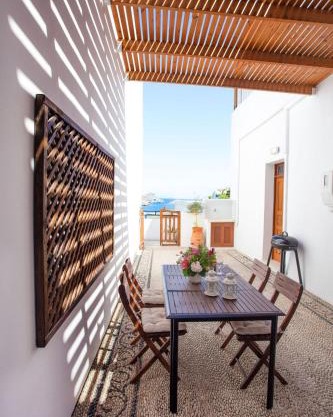 Villa Thalassa Suites 3 Modern Comfort Traditional Greek Charm Private Courtyards Steps From Lindos Square & Beach