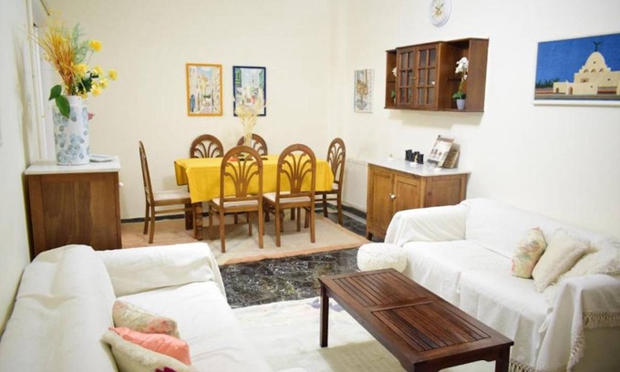 Moschato-Tavros Apartment | 110 m² Apartment ∙ 2 bedrooms ∙ 4 guests
