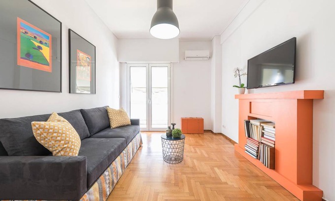 Athens City Centre Apartment | 70 m² Apartment ∙ 1 bedroom ∙ 4 guests