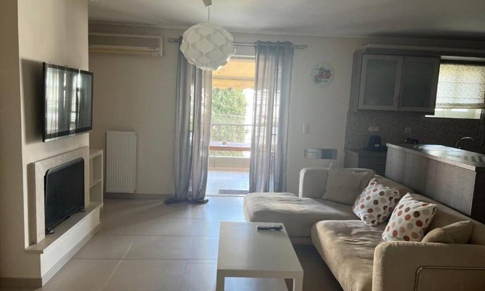 Moschato-Tavros Apartment | 84 m² Apartment ∙ 2 bedrooms ∙ 5 guests
