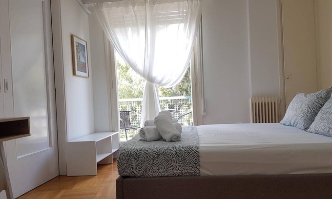 Athens City Centre Resort | 90 m² Private room ∙ 1 bedroom ∙ 1 guest