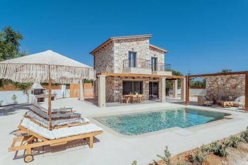 Ano Vasilikos Villa | 90 m² Villa ∙ 2 bedrooms ∙ 5 guests