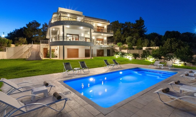 Asgourou Villa | Amaltheia villa with private pool