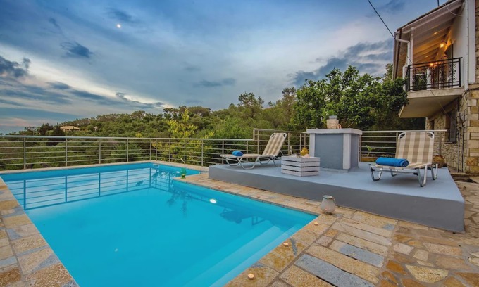 Rantatika Villa | Angelina Villa - Four bedroom traditional Paxos villa