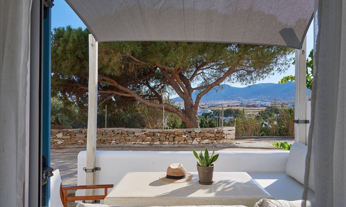 Piso Livadi Apartment | Aura | 1 Bedroom Apartment with Patio , Cleopatra Homes Paros
