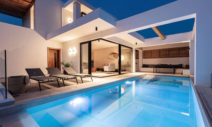 Plakias Villa | Award Winning Villa w BBQ, Sauna & 250m to Beach