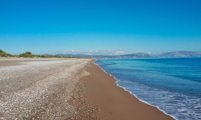 Gennadi Villa | beachfront villa in Gennadi on secluded beach