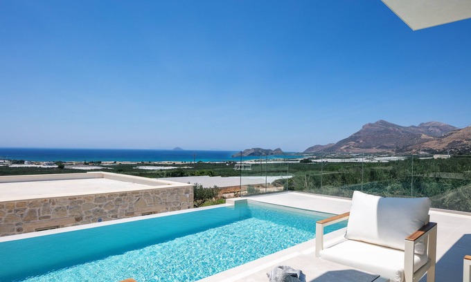 Zerviana Villa | Brand New 2Bedroom Villa, Falassarna Tranquil Retreat