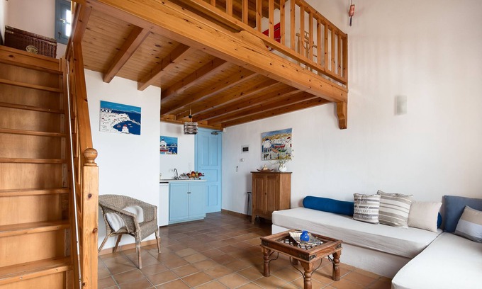 Houlakia Apartment | Daphne| Maisonette apartment with Sea View