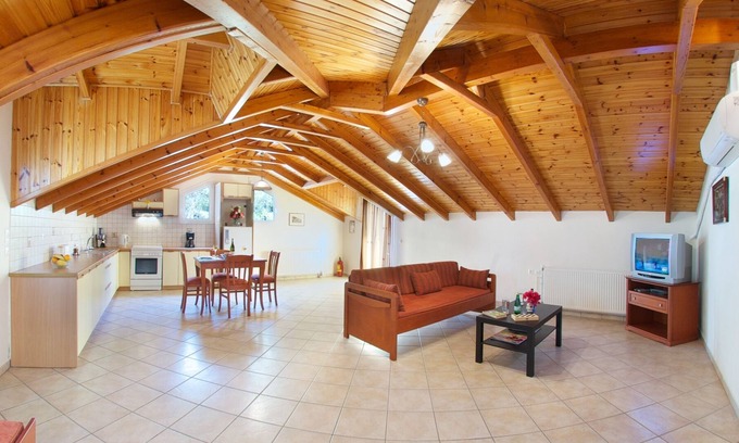 Agia Efimia Apartment | "Faos" Luxury Apartments,3d floor, 2 bedroom Attic, [sleeps 5]