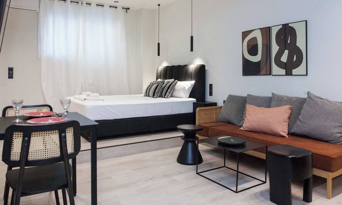 Athens Apartment | Lovely Brand New Studio near Victoria Metro