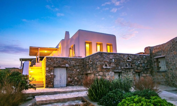 Kalafatis Villa | Luxury Mykonos Villa Villa Alaya Pool AC Kalafatis