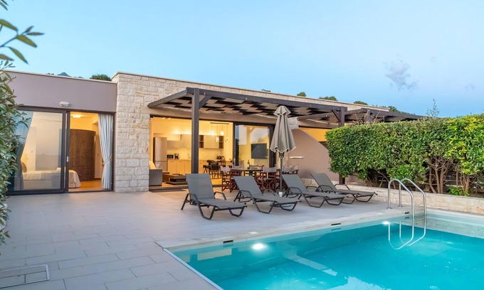 Frangokastellon Villa | Mary 1 Waterfront villa,Private pool,South Crete