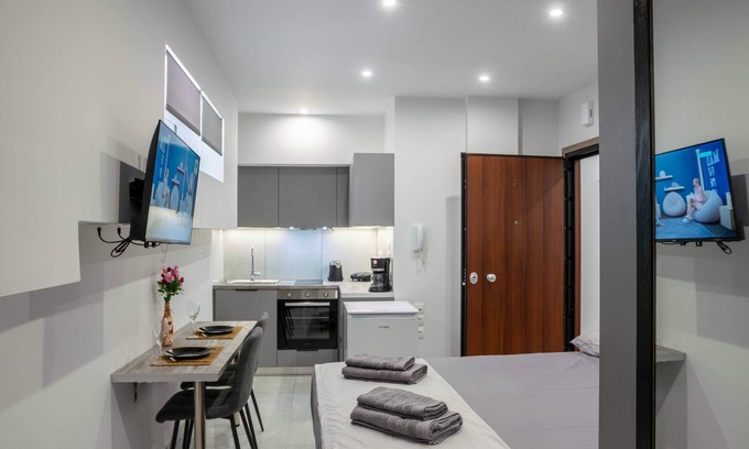 Athens Apartment | Pagrati Studio New, Chic, and Central