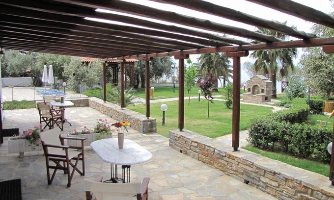 Lefokastron Apartment | Quiet Beachside Spacious Bungalows + Amazing Seaview + Pool