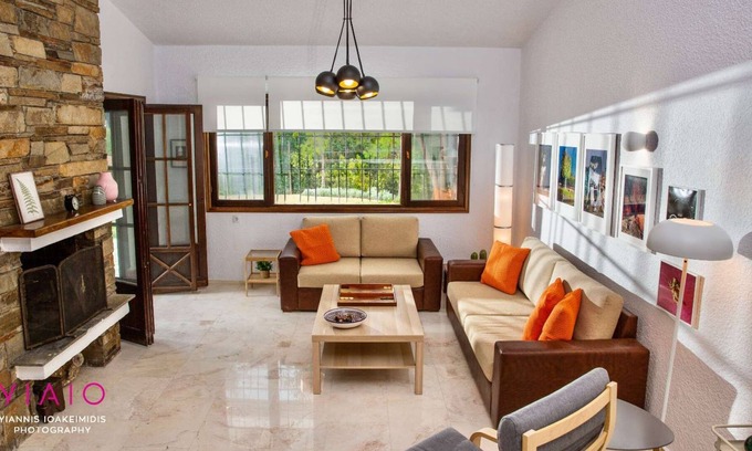 Sane Villa | Sani Family Villa with Pool