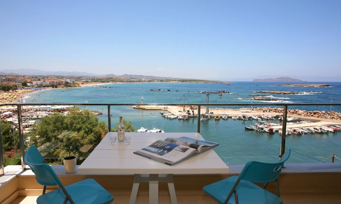 Old Town Apartment | Sea View Balcony, Steps from Beach and Old Town