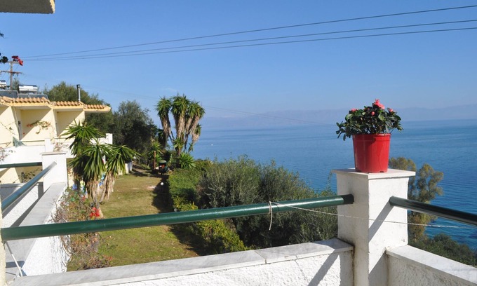 Dafnata Apartment | Studios ionian view, quiet location with sea view from all studios, large pool!