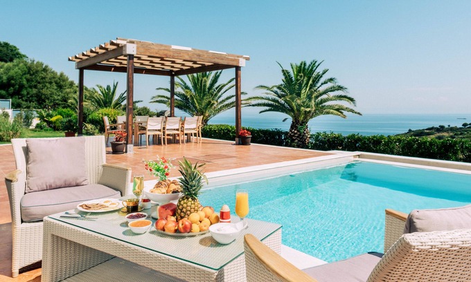 Skiathos Villa | Sublime Villa with Boundless Sea Views & Private Pool