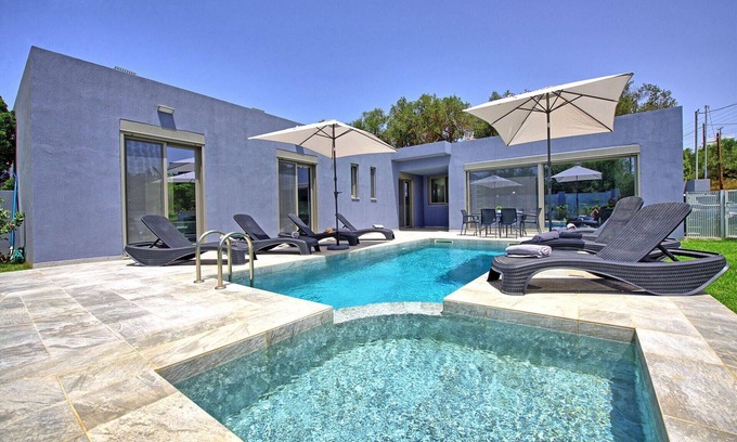Agia Marina Villa | Villa Ampela - Agia Marina ,Crete
