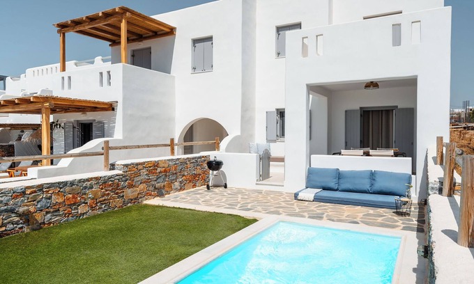 Agios Prokopios House | Villa Azur , agia Anna