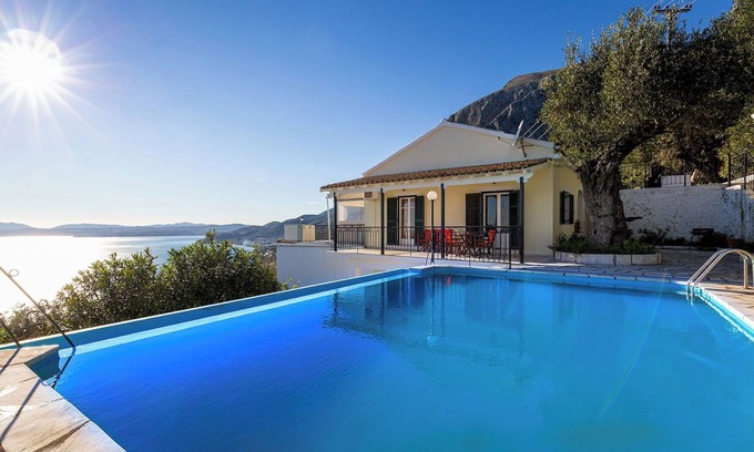 Barbati Villa | Villa Georgina - private pool & stunning sea view