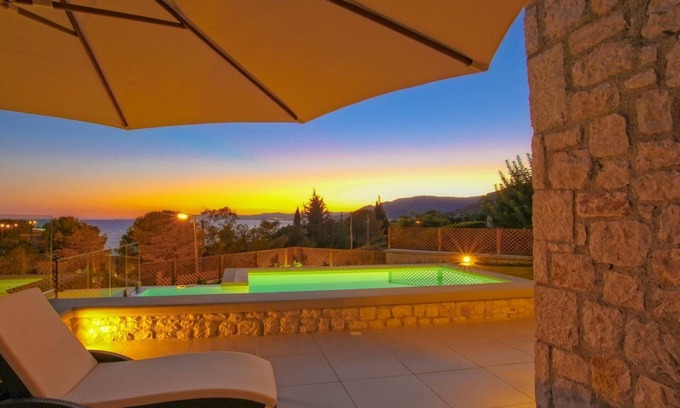 Pefkos Villa | Villa Luciana - Private Pool, BBQ, WiFi & AC